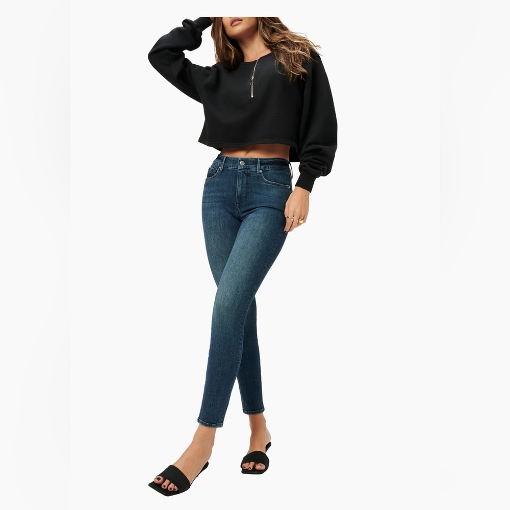 Good American Good Legs Crop Jeans